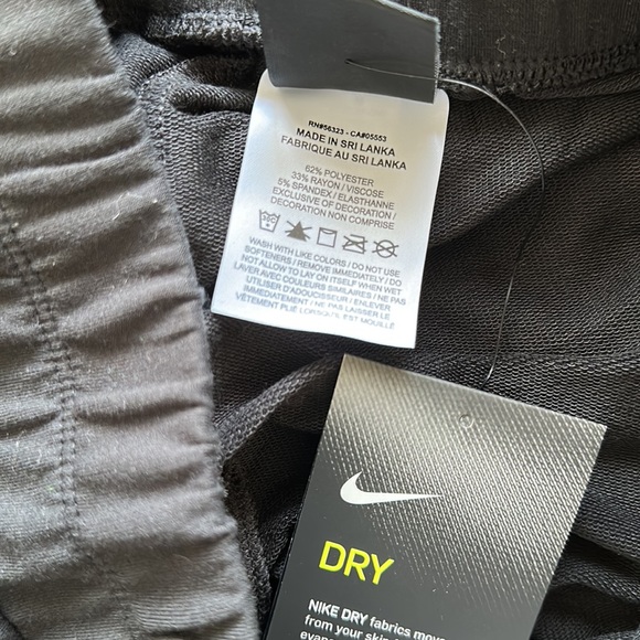 Nike Women’s Dri-Fit Jogger Training Pants Black Size M - Picture 9 of 12